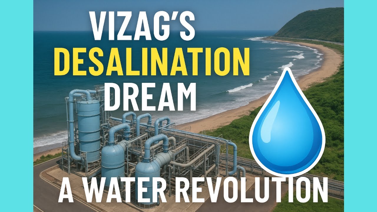 Vizags Desalination Dream: A Water Revolution #sustainableliving #desalination #gvmc #visakhapatnam