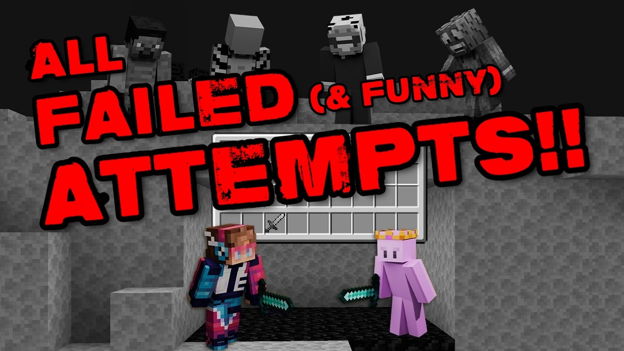 Feinberg and Baablu's 2v4 Shared Inventory Manhunt's Failed Attempts (+ Funny Moments)