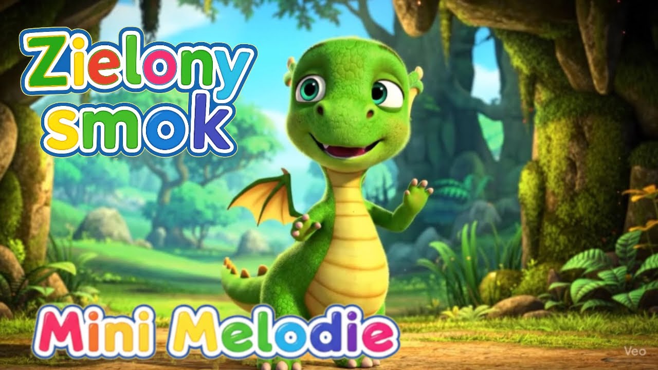 Smok Zielony Smok -  Piosenka dla dzieci - Piosenka o smoku - MiniMelodie | PIOSENKI DLA DZIECI |
