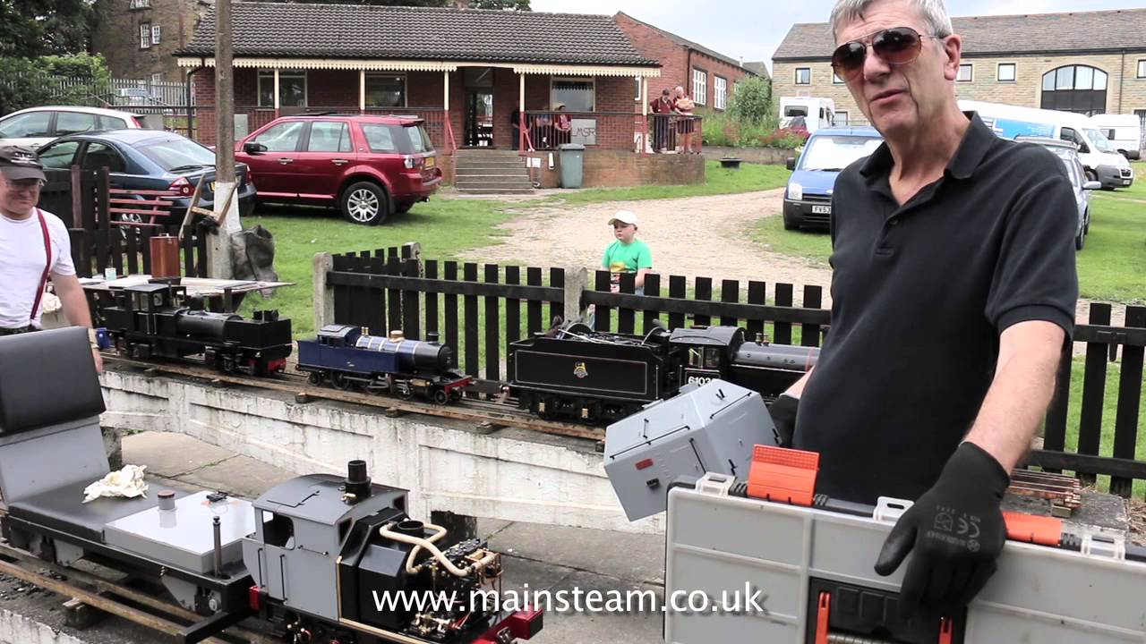A STUART MODELS DOUBLE 10V LIVE STEAM PASSENGER LOCOMOTIVE