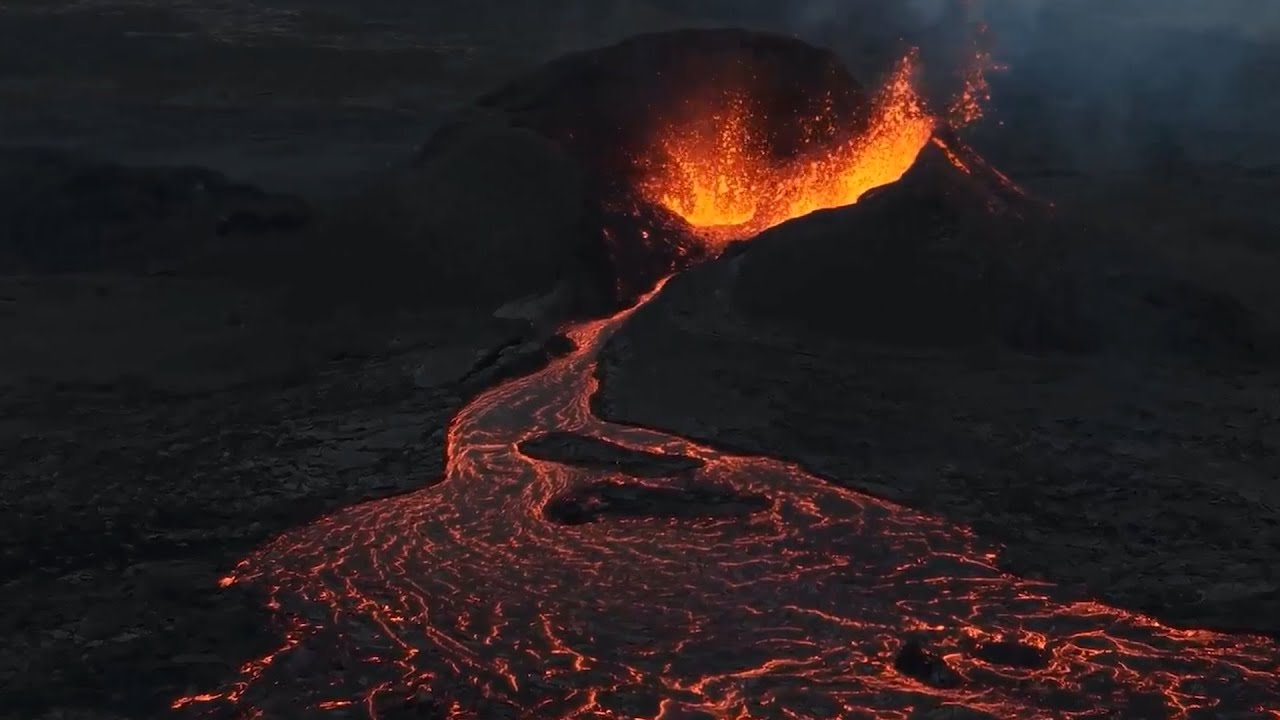 Icelandic volcano spews hot lava and smoke amid 12th eruption