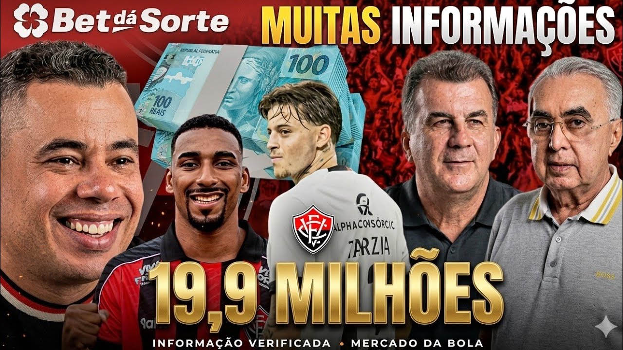 🚨 MUITAS NOT&Iacute;CIAS DO VIT&Oacute;RIA, BRASILEIRAO, VIT&Oacute;RIA X CRUZEIRO, MERCADO DA BOLA E MUITO MAIS DO LE&Atilde;O