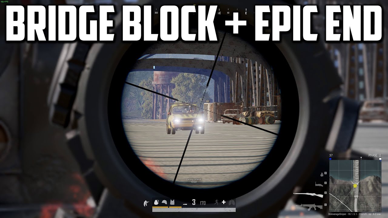 PUBG Bridge Block and EPIC Finish - Classic PUBG