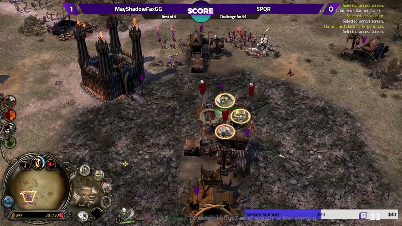One of the Hardest & Fun Game I ever Had |   BFME2 Rotwk 2.02 v9.6.2
