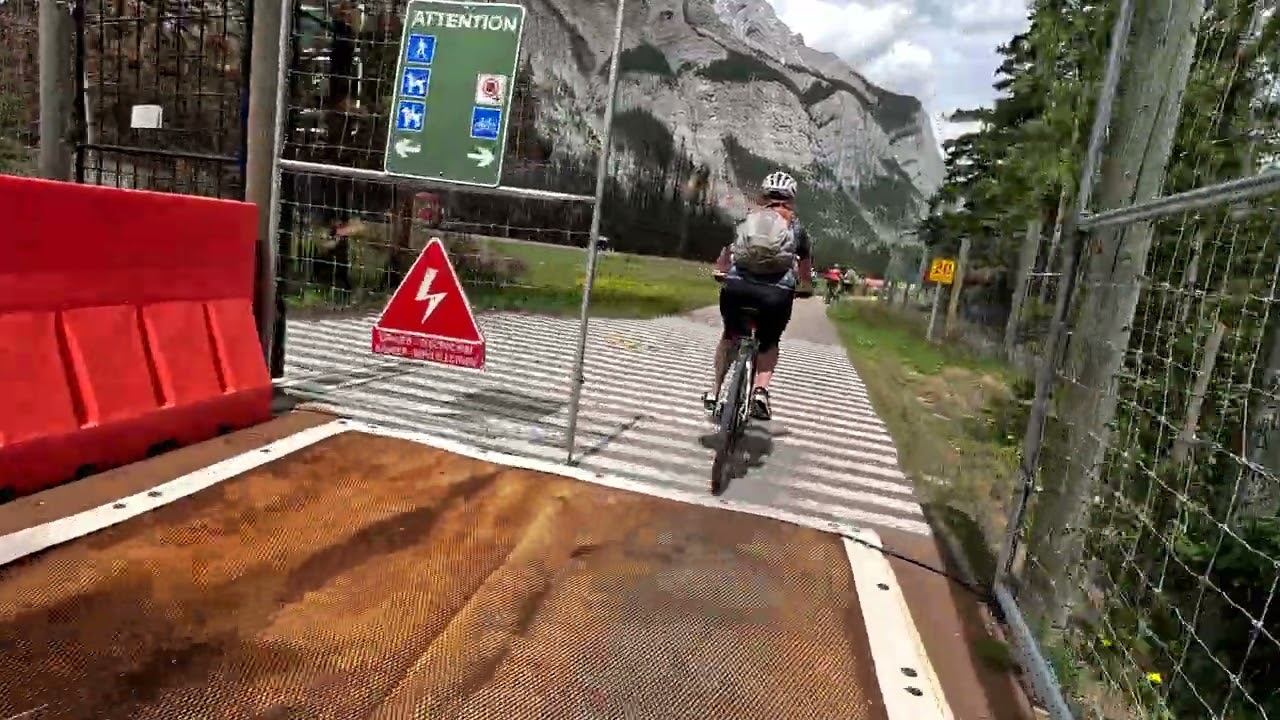 Bicycling the Banff to Canmore Legacy Trail