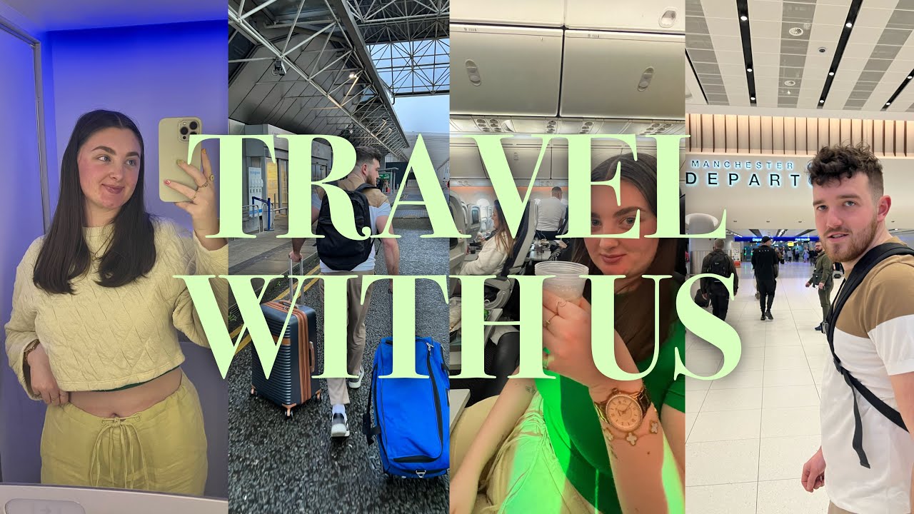 travel with us to MEXICO | airport vlog