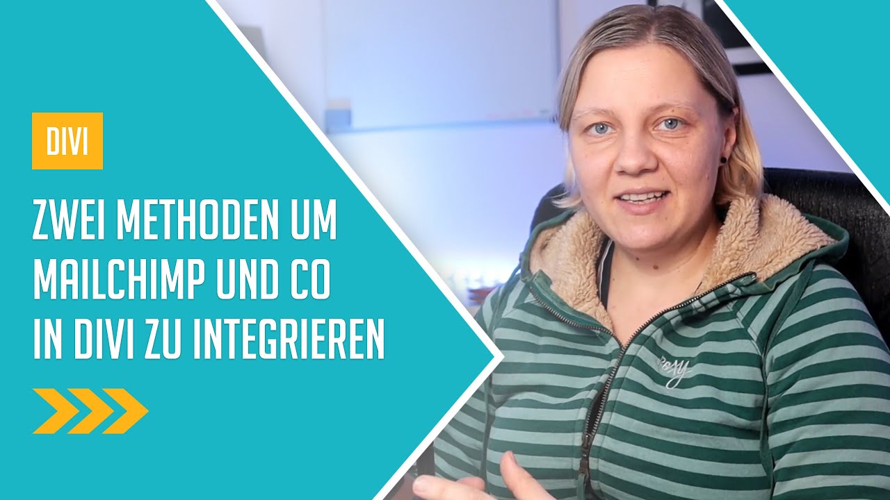 DIVI TUTORIAL 👩‍🎓 Wie du Mailchimp, Activecampaign und Co. in Divi integrieren kannst