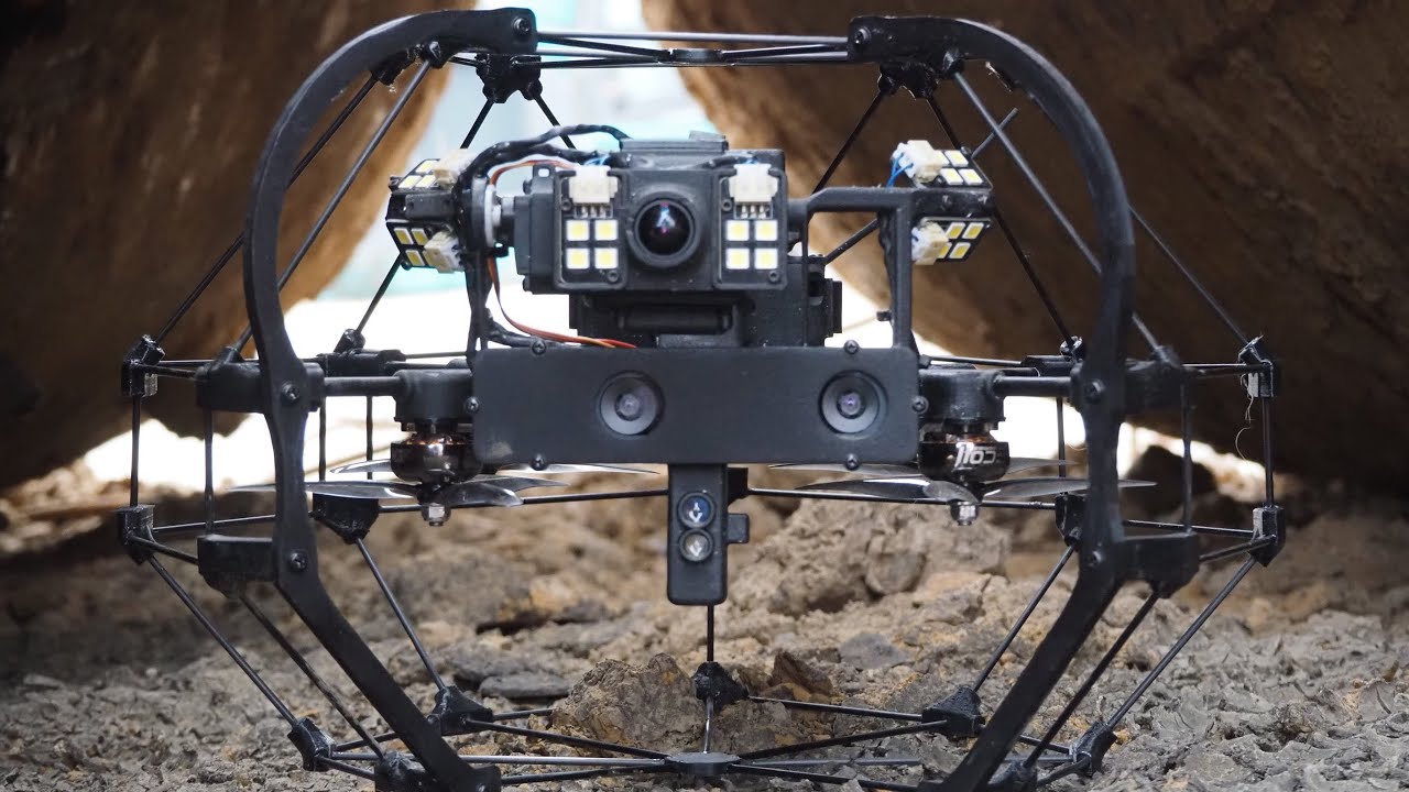 Industrial inspection drone: UAView Stereo