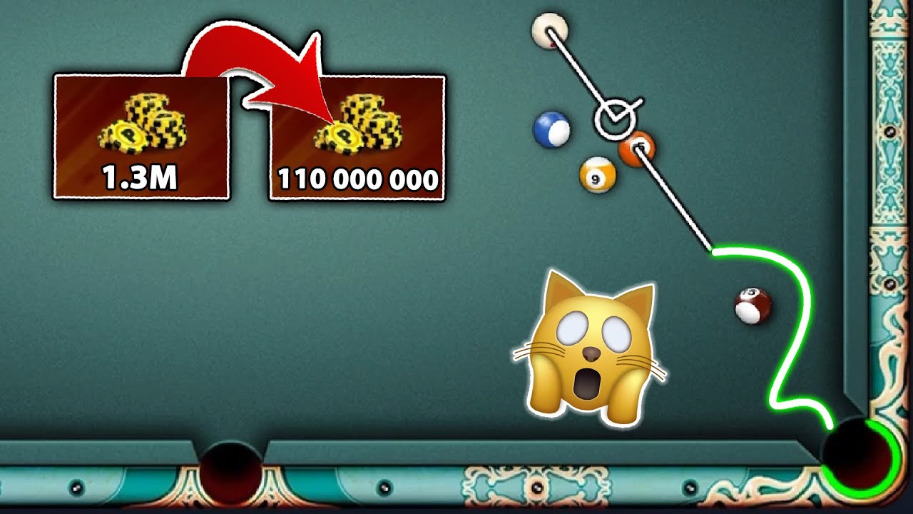 8 Ball Pool - From 1.3M Coins into 110M Coins - Shanghai to Berlin - GamingWithK