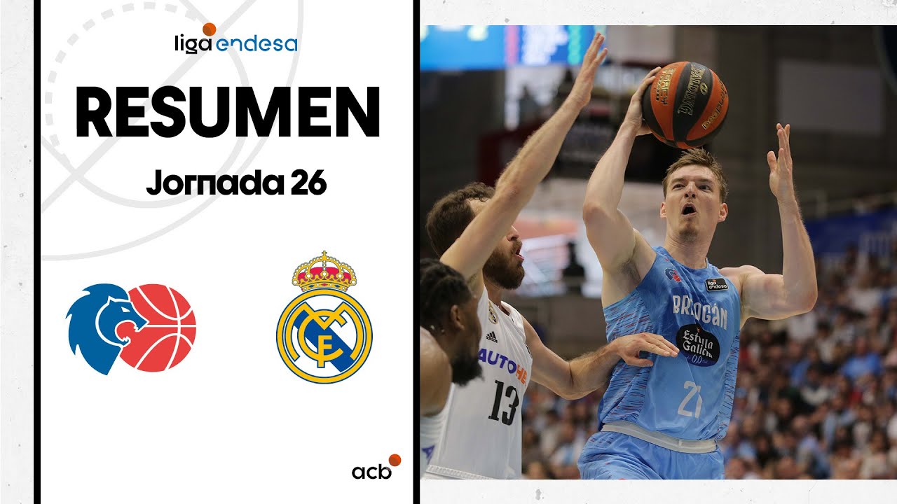 Río Breogán - Real Madrid (96-72) RESUMEN | Liga Endesa 2022-23