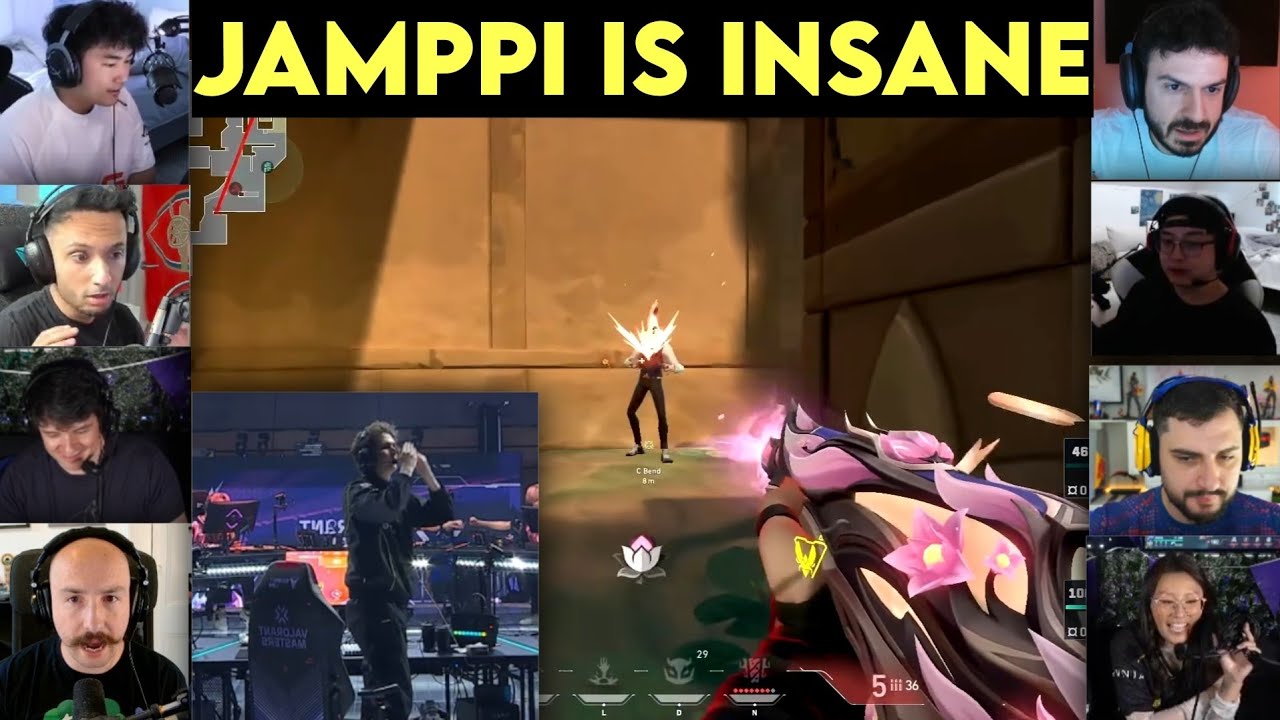 Valorant Streamers Reacted To VIT Jamppi Insane 1V4 & Ace Vs DRG At Masters London