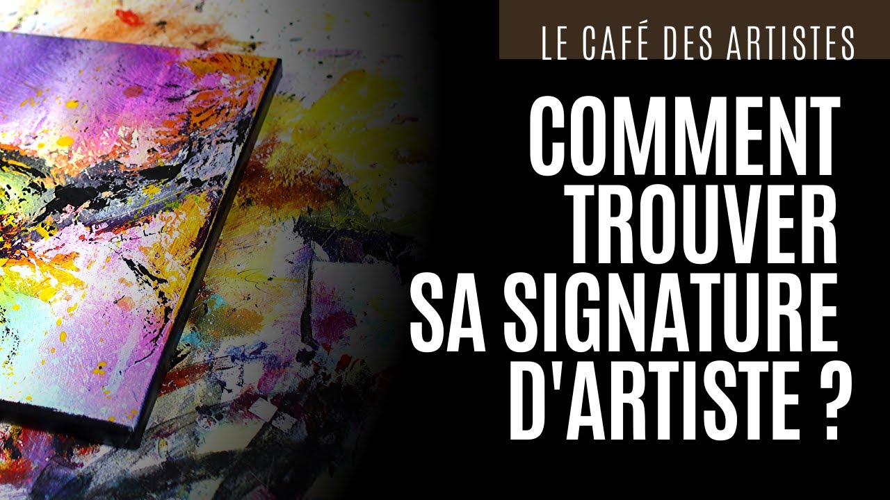 Comment trouver sa signature d'artiste ?