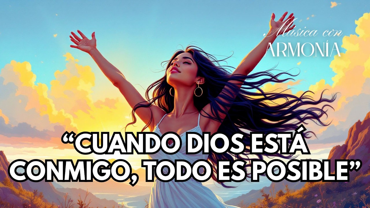 💎🌟 CUANDO DIOS ESTÁ CONMIGO, TODO ES POSIBLE | Mantra de Milagros y Propósito Divino ✝️🙏