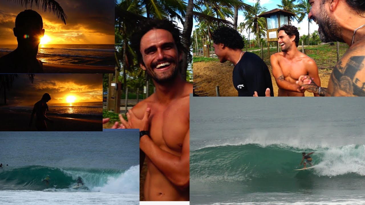 EP 4: Casinha Na Onda, bancada rasa e sol no final 🌧️🌊 | Surf de verdade na Praia do Forte – Na Onda