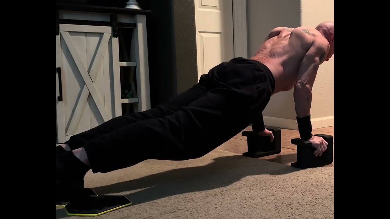 Slider presses, for back, core and shoulders.