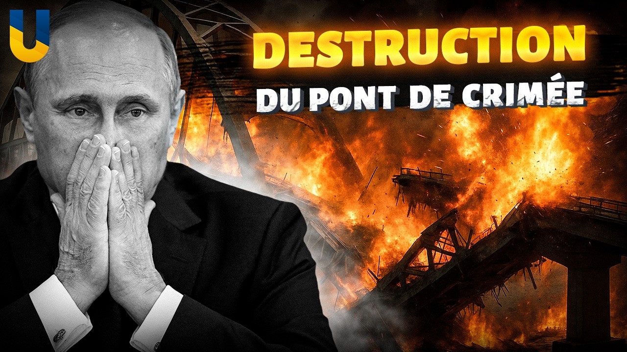 La Crimée échappe à Poutine : l’Ukraine récupère son territoire ! Une nouvelle arme vise le pont