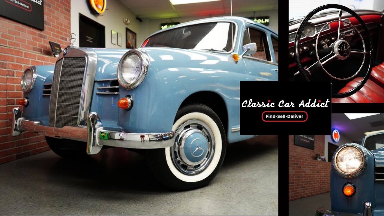 Test Drive 1957 Mercedes 180D DIESEL SOLD Classic Car Addict