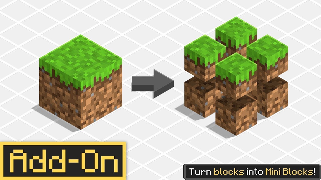 Mini Blocks Дополнение | Майнкрафт Рынок | Демонстрация
