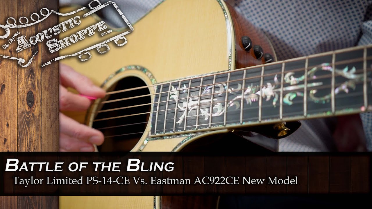 Taylor PS-14CE против Eastman AC922CE: очная схватка