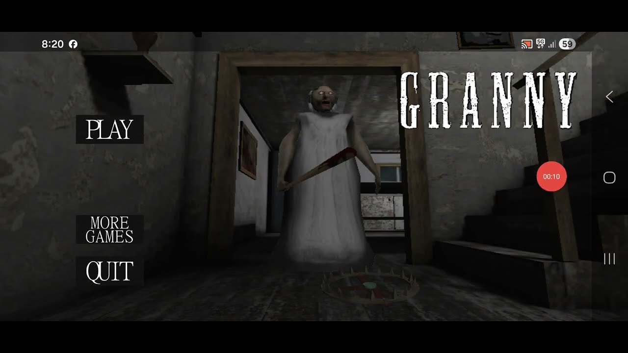 Granny game 🎮 parth 1 #funny #gaming #gamingvideos 