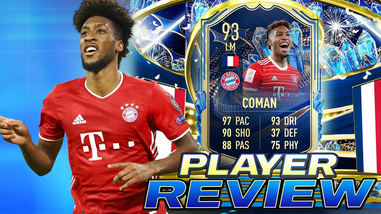 👁93 TEAM OF THE SEASON KINGSLEY COMAN PLAYER REVIEW - FIFA 23 ULTIMATE TEAM