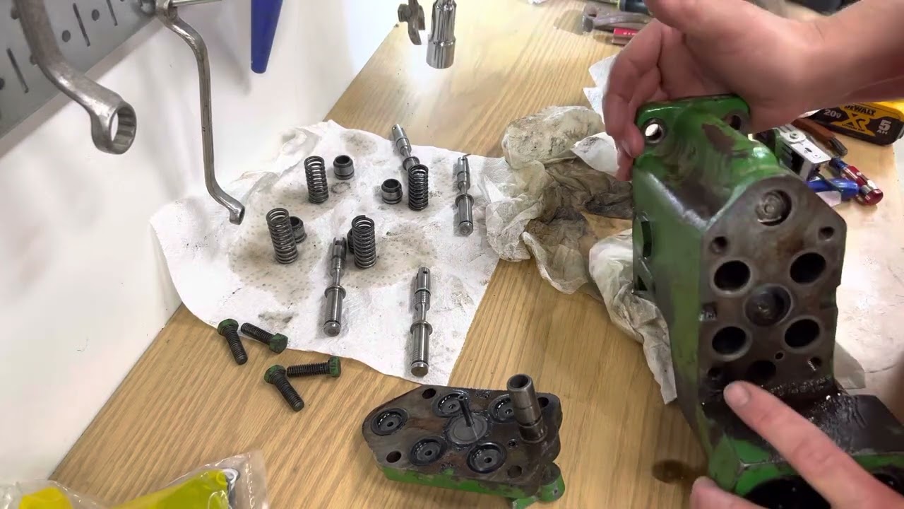 Ремонт John Deere 4020 SCV (ну и ладно)