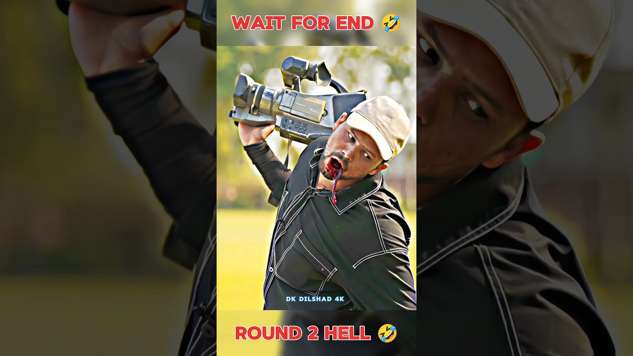 यही तो चाहिए TRP के लिए 😂 || Wait for end 🤣 || #youtube #zaynsaifi #shorts #dkdilshad4k #round2hell