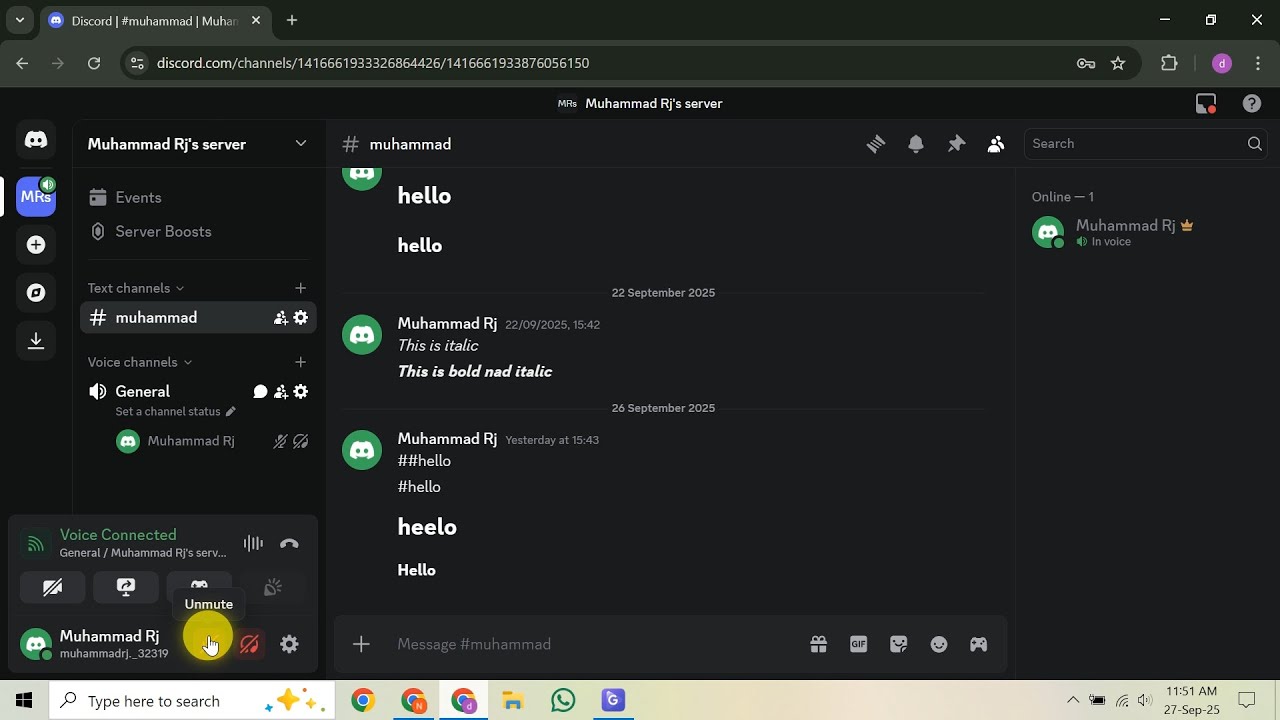 Как отправить голосовое сообщение в Discord