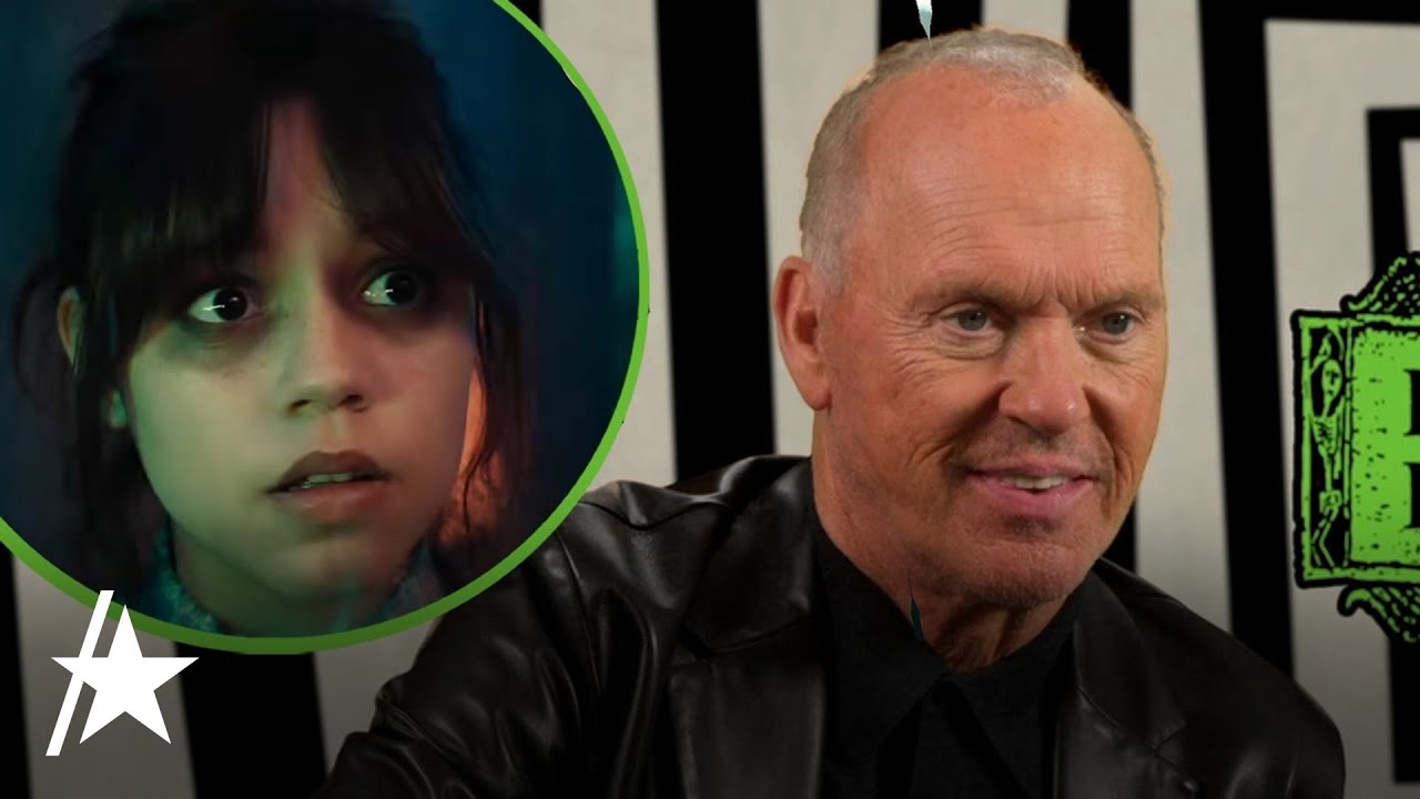 Michael Keaton Says Jenna Ortega Was 'Born To Play' 'Beetlejuice 2' Role