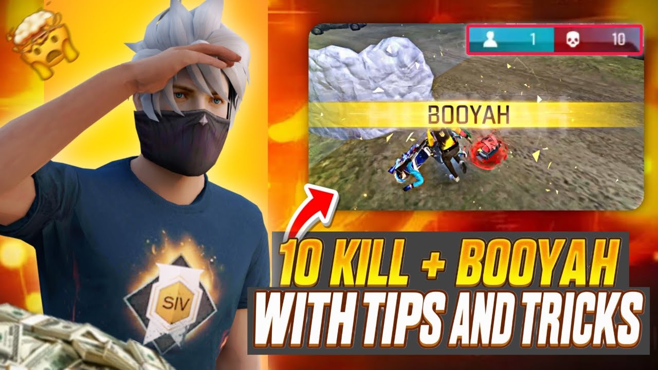 10 kill + Booyha In Solo Tournament 😱🔥| Best Free Fire Tips & Tricks to Win Every Match