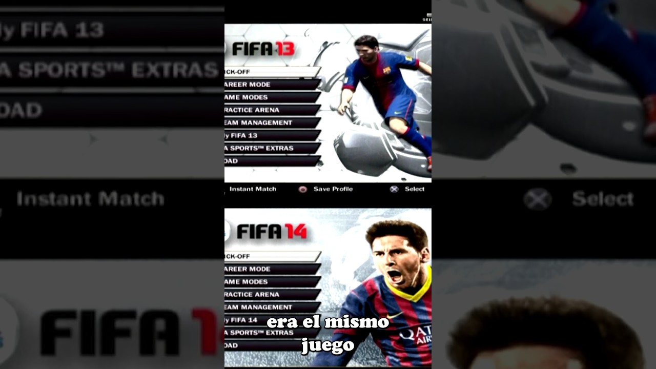 Si jugaste al FIFA en PS2, te ESTAFARON 💸 #FIFA #easports #pes #ps2 #estafa #videojuegos #futbol