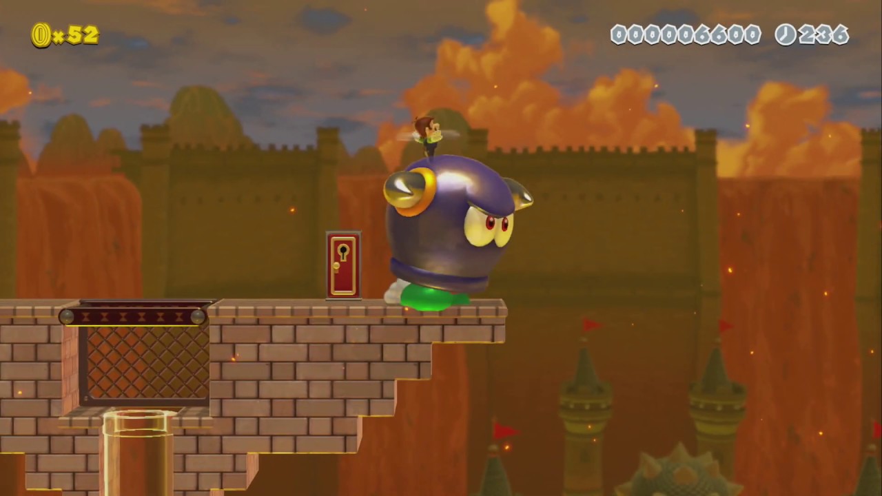 5-2 - Koopa Volcano Crater by Ohara - Super Mario Maker 2 - No Commentary 1bu