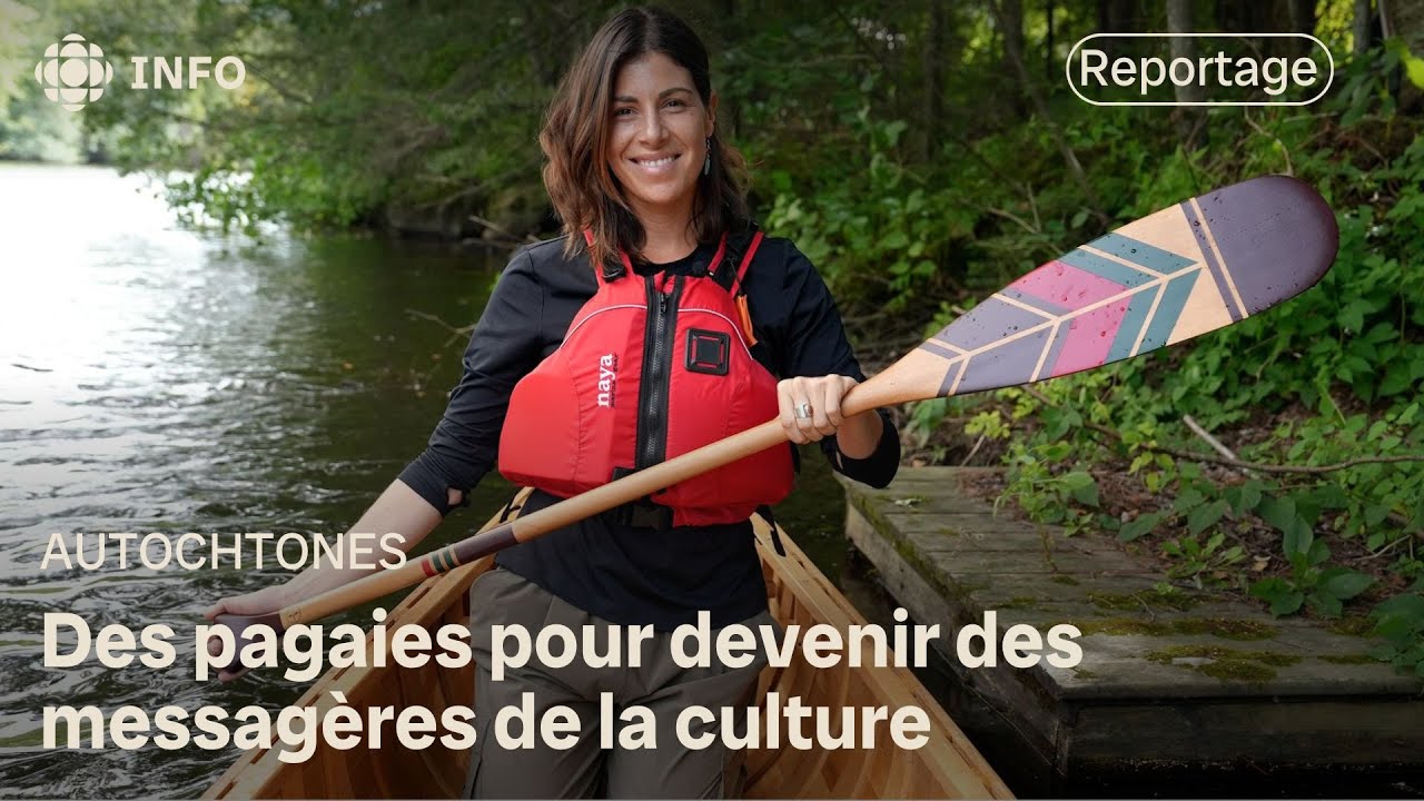 Onquata:des pagaies pour devenir des messagères de la culture wendat