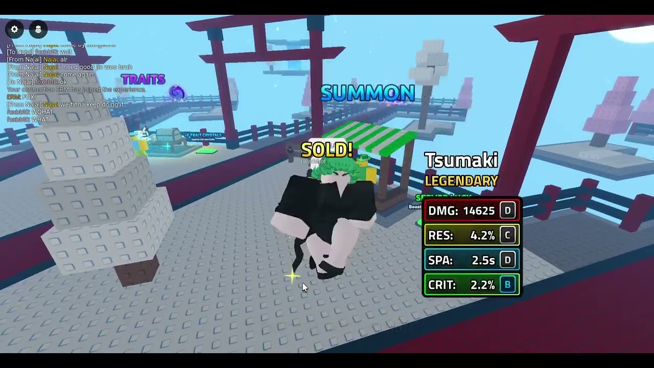 Getting the one ever Satama in Fight Anime Bosses