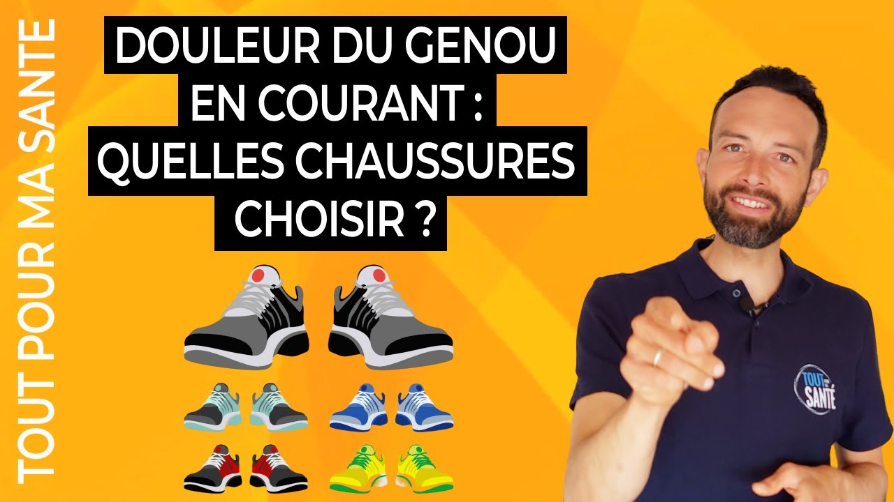 Quelles chaussures de running quand on a mal au genou ?