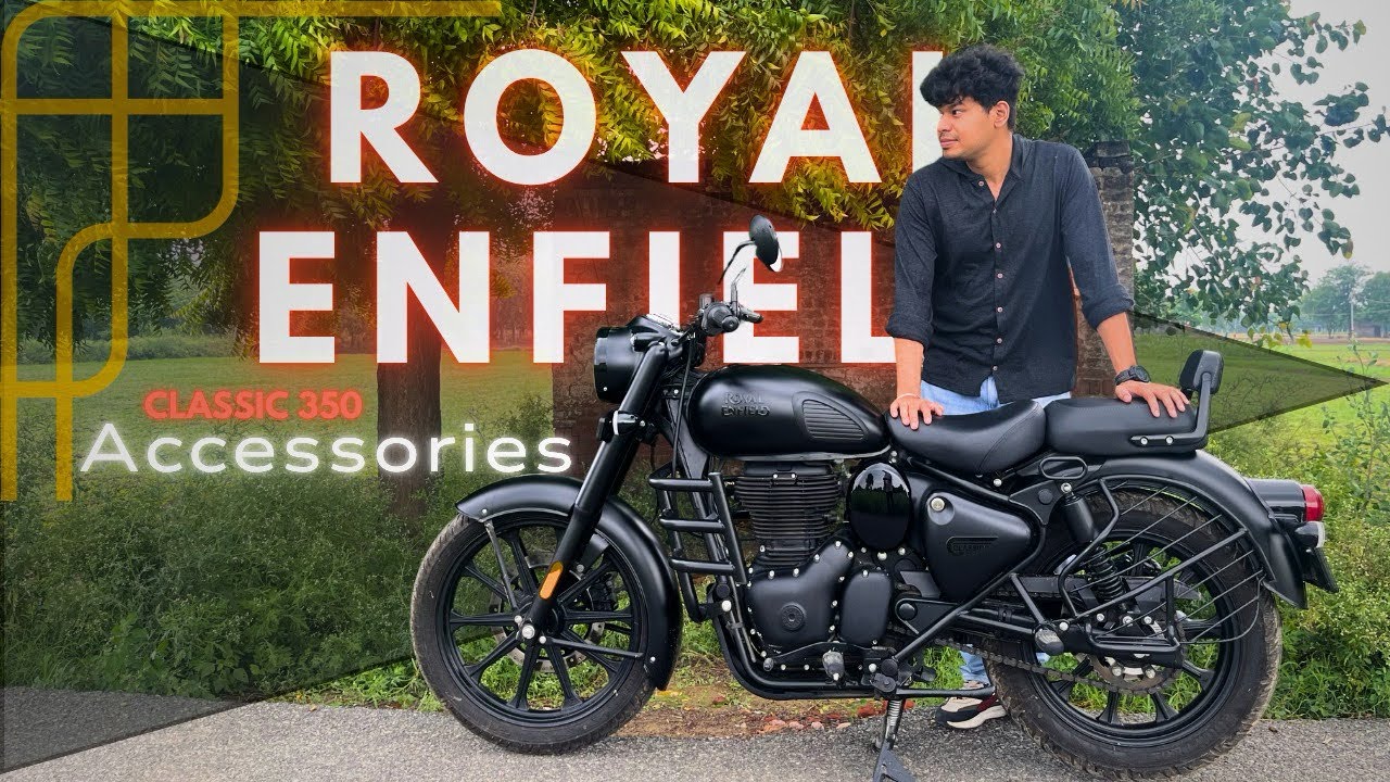 Royal Enfield Classic Accessories for Every Rider | Bonus: Wash & Maintain Matte Finish Like a Pro.
