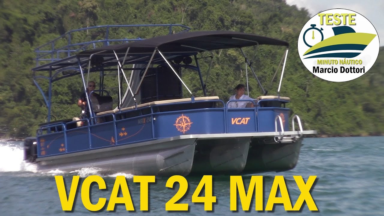 Testamos o VCat 24 Max - Minuto Náutico - Marcio Dottori - Vídeo 380