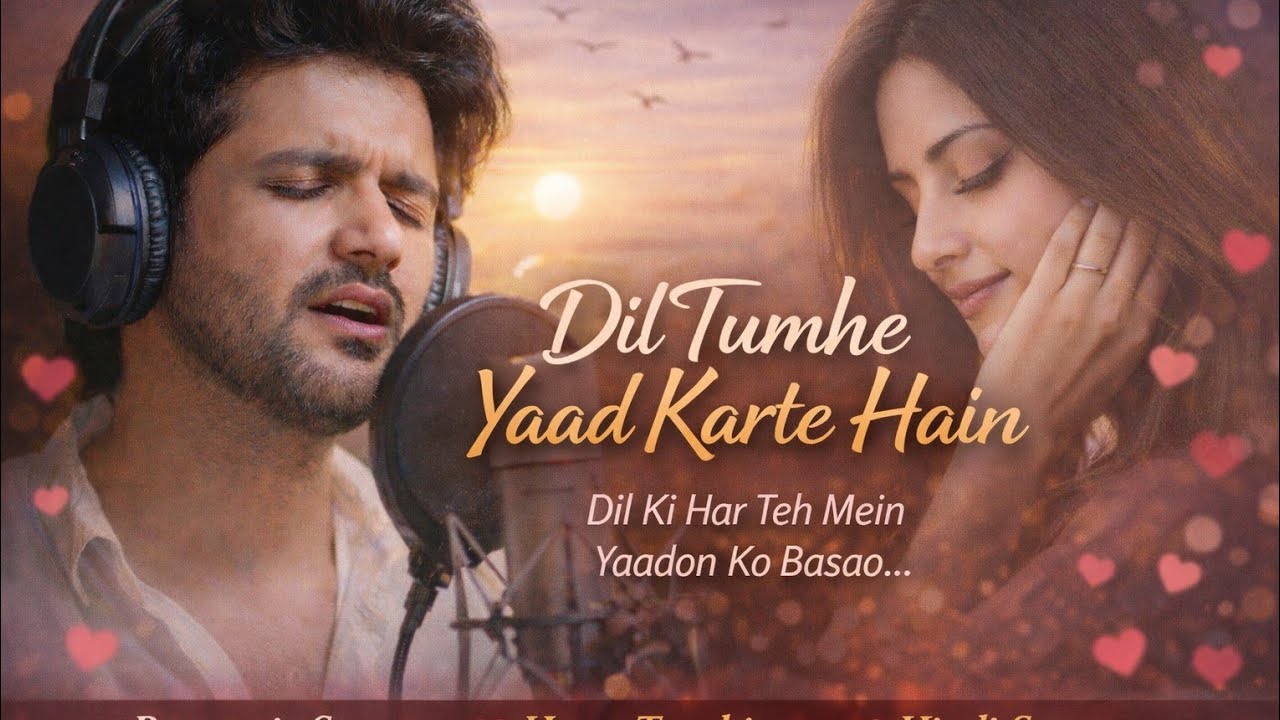 Dil Tumhe Yaad Karte Hain 💔 | AI Romantic Hindi Song
