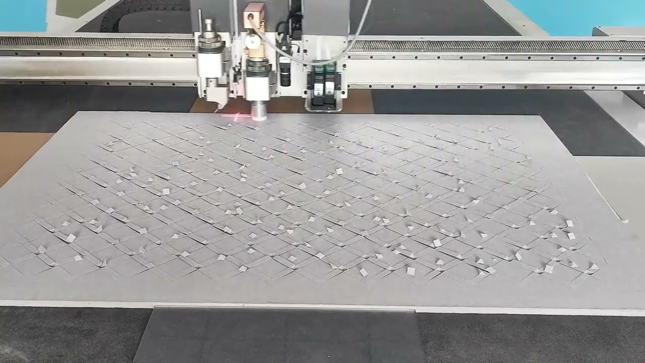 Acoustic Panel cutting with CNC cutting machine