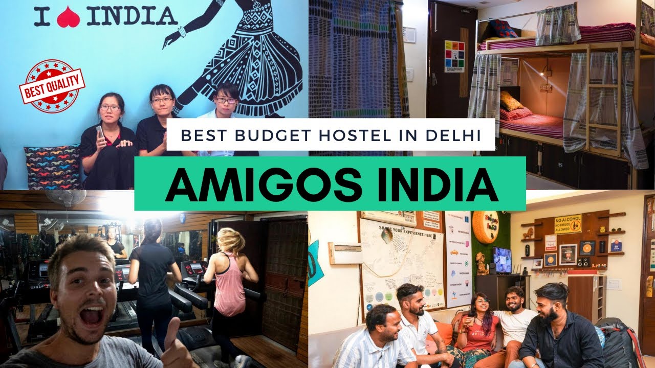 Budget hostel in Delhi only @Rs400 | Amigos India|Backpackers l solo travellers budget hostel