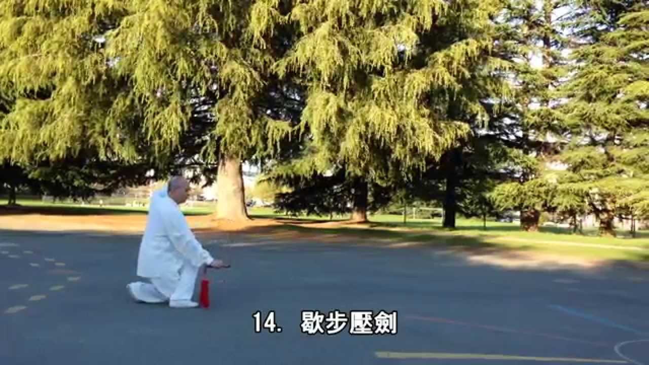 42式太極劍背向 (2015.04.07)