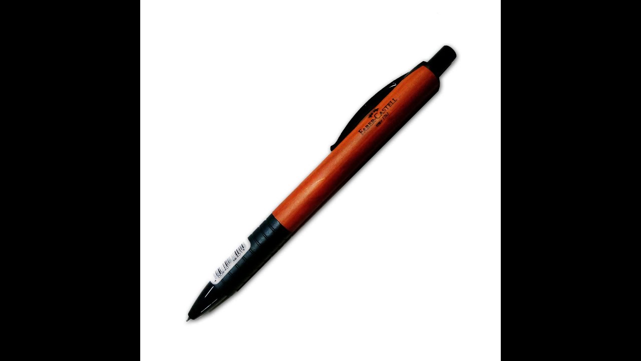 Portamine 0,7 mm Faber-Castell Legno Marrone Porta Mina 0.7 mm Porta Mine 0,7 millimetri