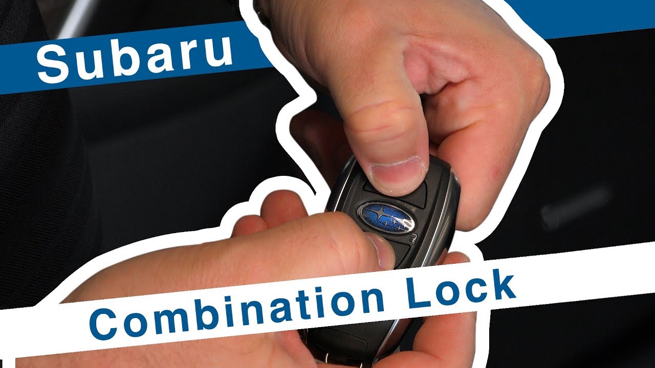 Dick Hannah Dealerships: How to Setup Subaru PIN Code Access