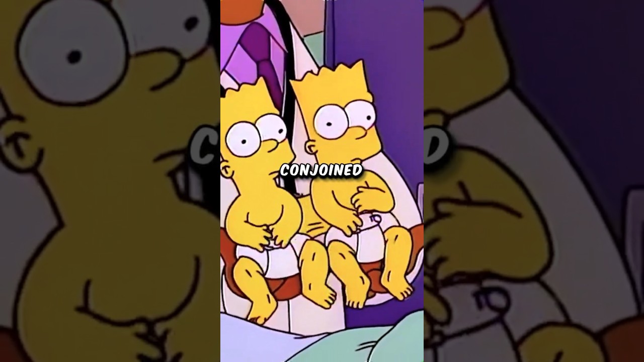 What Happens When Bart Simpson Has An Evil Twin? 😱 #shorts