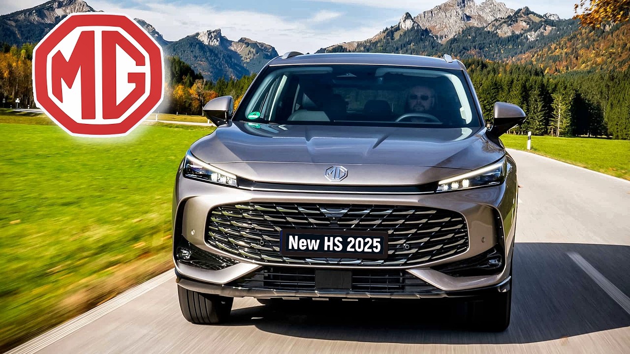 MG HS 2025 бросает вызов Toyota RAV4! Обзор новинки