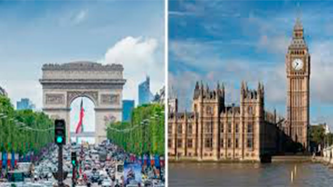 PARIS Orly to LONDON  Heathrow ‐ 22 42