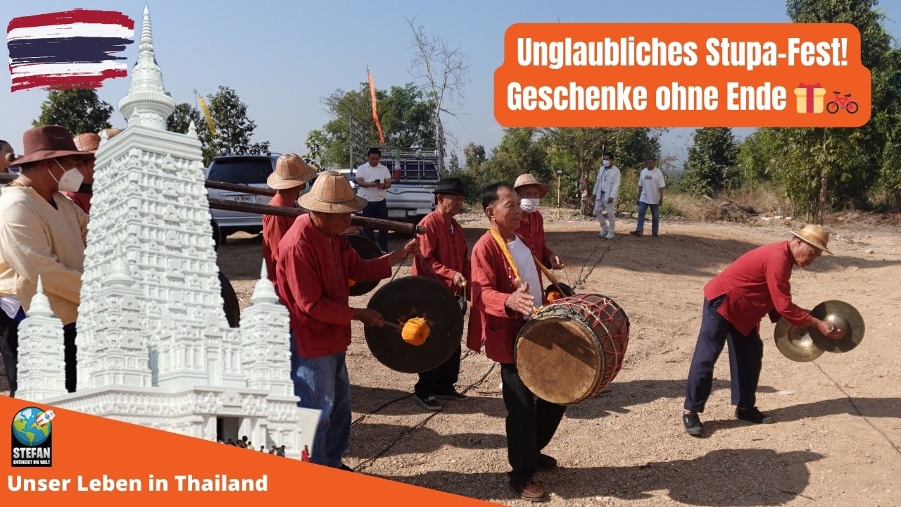 Einweihung einer neuen Stupa – Ein Fest voller Freude, Geschenke & Segen  #doku #auswanderer #2026