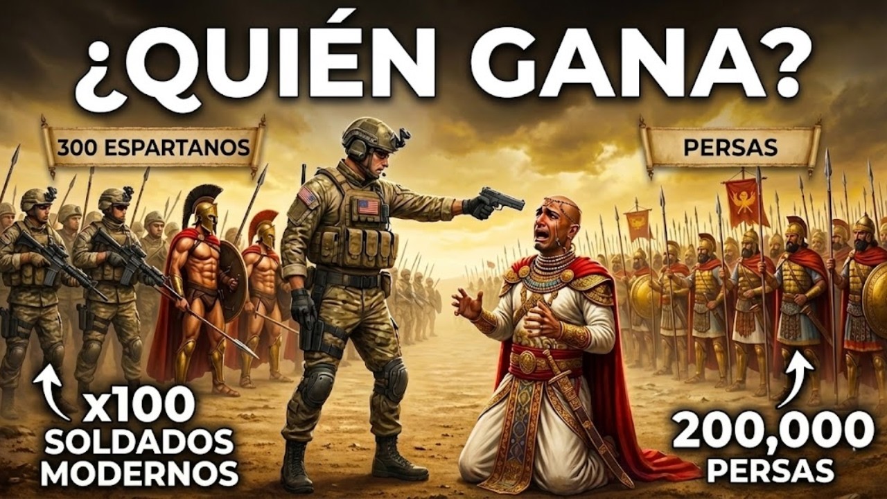 ¿Podrían 100 Soldados Modernos Salvar a los 300 Espartanos? | LA ¡¡HISTORIA CAMBIA!!