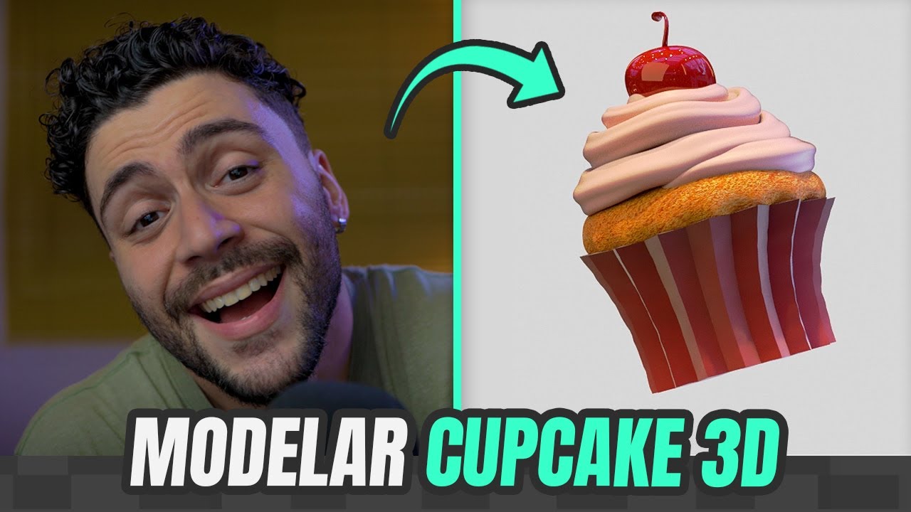COMO FAZER um CUPCAKE 3D no Zbrush