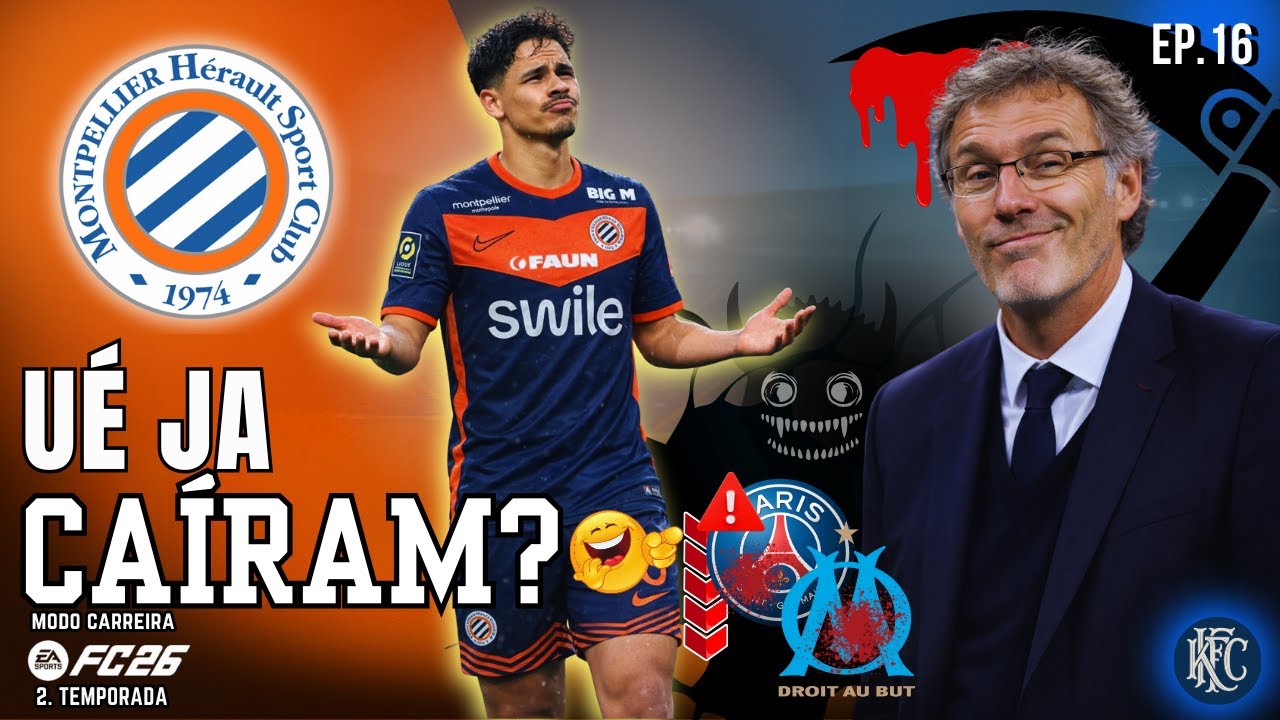 ELES CAIRAM HAHAHAHA (#016 ) T.2  - CARREIRA REALISTA FC26 - XBS #fc26 #realista